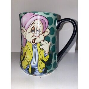 Disney Parks Dopey Coffee Mug “Who Isn’t Dopey in the Mornings?” Collectible